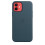 (Baltic Blue) Leather Phone Case For Iphone 12/12 Pro Leather Case With Magsafe 3