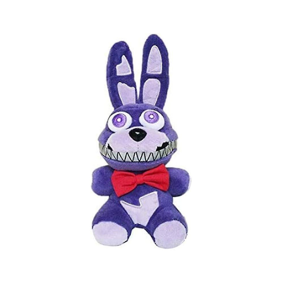 Nightmare Bonnie Plush Toy Stuffed Animal Doll Fan Made Plushies For Boy Girl Plush Gift  (xq)
