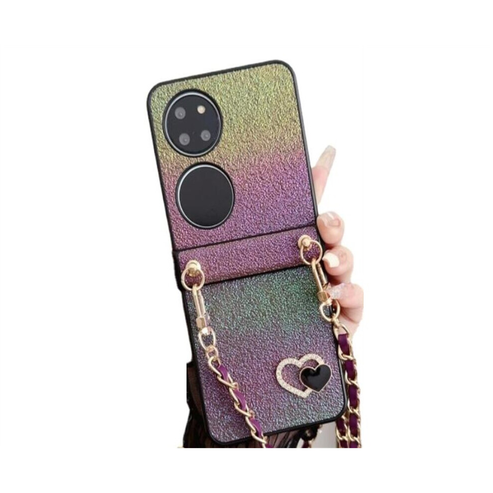 01 Phone Case Crossbody Chain Protective Case Suitable For Huawei P50pocket 766262025235