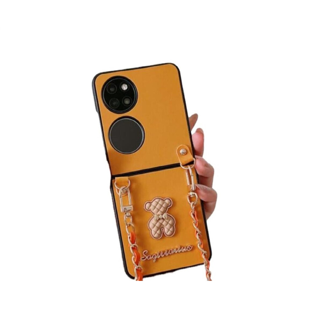 011 Cartoon Hand Rope Phone Case Protective Case Suitable For Huawei Pocket2 766262025426