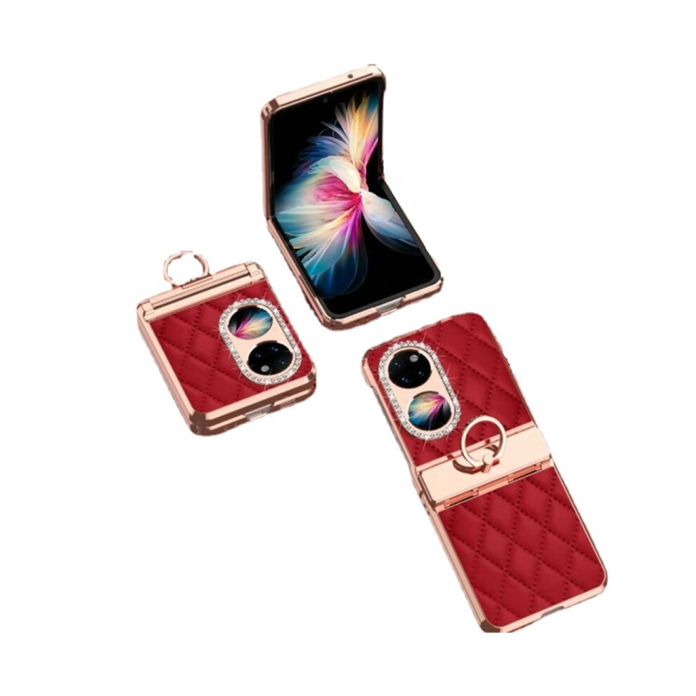 044 Phone Case Ring Anti Drop Protective Case Suitable For Huawei P50pocket 766262026096