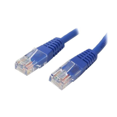 StarTech.com StarTech.com 1.5m RJ45 Cat5e UTP Snagless Patch Cable Blue M45PATCH35BL