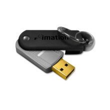 Imation Pivot USB Flash Drive 8GB Type-A 2.0 Black White 26658