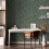Muriva (Green) Denver Leaf Wallpaper Muriva 2