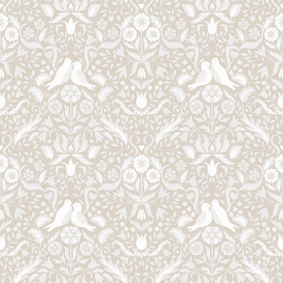 (Beige) Ekbacka Niki Floral Wallpaper Galerie 5901638004062