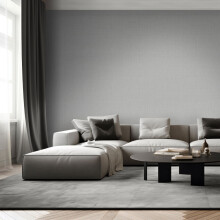 (Grey/Silver) Venezia Texture Vinyl Wallpaper Muriva