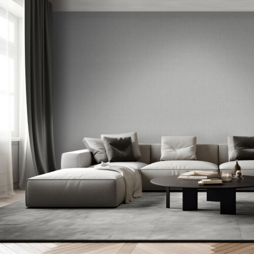 Muriva (Grey/Silver) Venezia Texture Vinyl Wallpaper Muriva