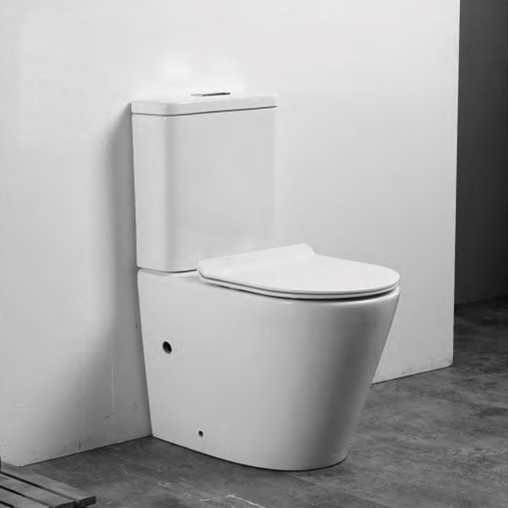 Rosario Close-Coupled Toilet 5056010142686