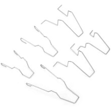 Headlight Retainer Spring Clip, 6pcs Steel Headlight Dip Beam Headlight Bulb Retainer Spring Clip Clamp 5zhsfullkit For H1/h3/h4/h7