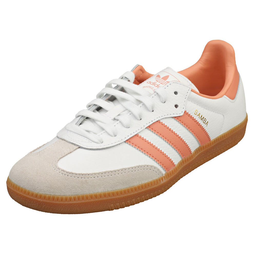 (11) adidas Samba Og Unisex Casual Trainers in Clay White