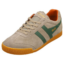 (8) Gola Harrier Mens Classic Trainers in Rhino Green