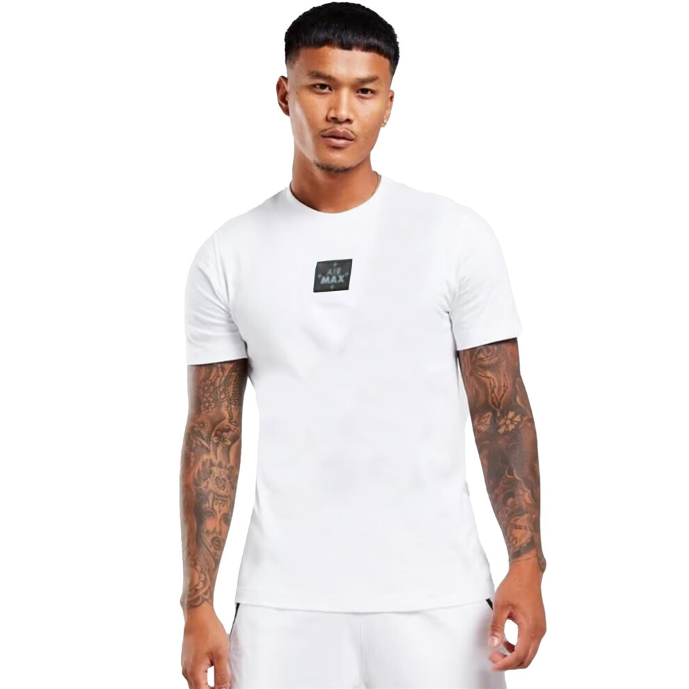 (White, XL) Nike Air Max Mens Gym T-Shirt