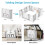 (Grey) Foldable Playpen for Babies and Toddlers 6