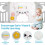 (Grey) Foldable Playpen for Babies and Toddlers 9