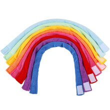 Heytea 8 Pieces Chew Necklaces For Sensory Kids, Soft And Absorbent Terry Cloth Teething Chew Necklace Absorbent Alternative To Chewing Clothing For B