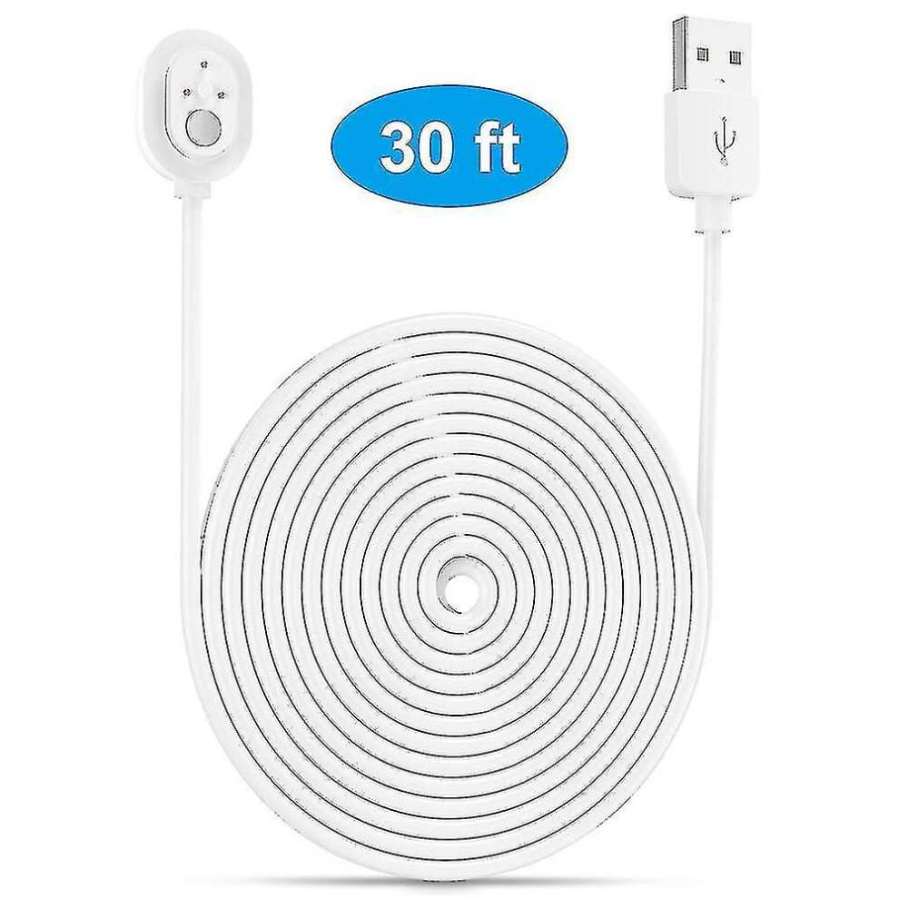 Power Cord For Arlo Ultra 4k Uhd Magnetic Chanrging Cable Waterproof Charger Without Plug For Indoor