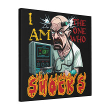 Canvas Print Only I Am The One Who Shocks Wall Art Poster Room Decor 18x18 inch No Frame