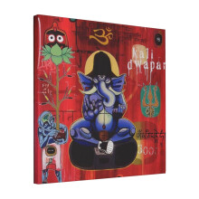 Canvas Print Only Tabla Beat Science Tala Matrix Wall Art Poster Room Decor 18x18 inch No Frame