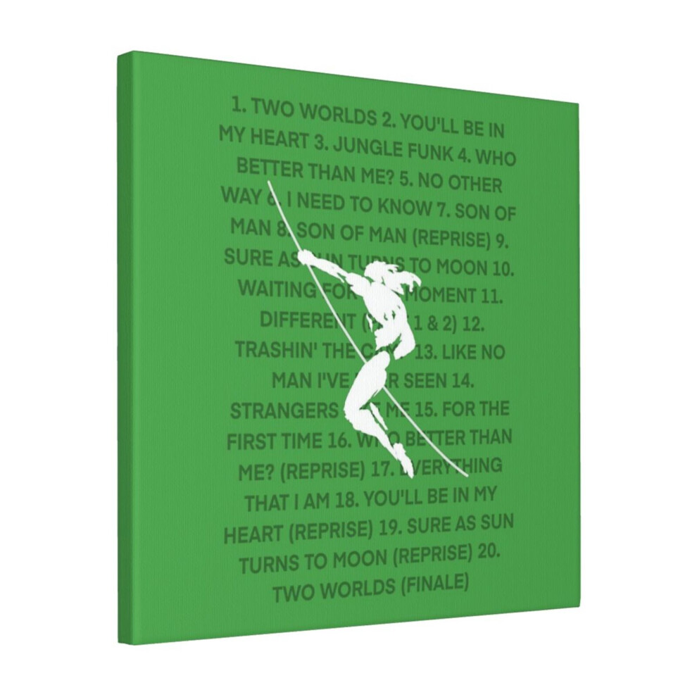 Canvas Print Only Tarzan Wall Art Poster Room Decor 18x18 inch No Frame-image-OPC-PDPFF5N-NEW