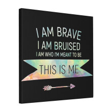 Canvas Print Only This Is Me - Version 3 Wall Art Poster Room Decor 18x18 inch No Frame