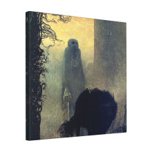 Canvas Print Only Untitled (Shepherd), By Zdzis?aw Beksi?ski Wall Art Poster Room Decor 18x18 inch No Frame
