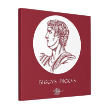 Canvas Print Only Biggus Dickus Wall Art Poster Room Decor 18x18 inch No Frame