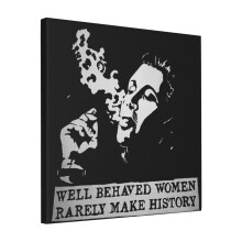 Canvas Print Only Carrie Fisher Wall Art Poster Room Decor 18x18 inch No Frame