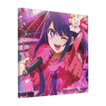 Canvas Print Only OSHI NO KO Wall Art Poster Room Decor 18x18 inch No Frame