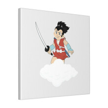 Canvas Print Only Ninja The Wonder Boy (no Text) Wall Art Poster Room Decor 18x18 inch No Frame
