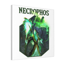 Canvas Print Only Necrophos The Reaper Wall Art Poster Room Decor 18x18 inch No Frame