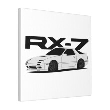 Canvas Print Only Mazda RX-7 Wall Art Poster Room Decor 18x18 inch No Frame