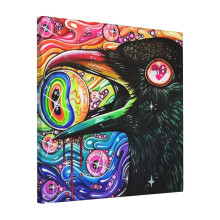 Canvas Print Only GlitterCrow Wall Art Poster Room Decor 18x18 inch No Frame