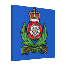 Canvas Print Only INTELLIGENCE CORPS - UNITED KINGDOM Wall Art Poster Room Decor 18x18 inch No Frame