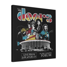 Canvas Print Only TD.1mictro,The Doors The Doors The Doors The Doors,The Doors The Doors The Doors Wall Art Poster Room Decor 18x18 inch No Frame