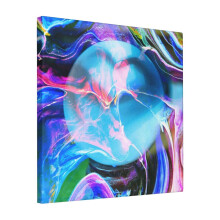Canvas Print Only Psych E Delicious Wall Art Poster Room Decor 18x18 inch No Frame