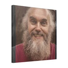 Canvas Print Only Ram Dass Sacred Wall Art Poster Room Decor 18x18 inch No Frame