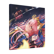 Canvas Print Only Tamamo No Mae Wall Art Poster Room Decor 18x18 inch No Frame