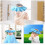 Safe Shampoo Shower Bathing Protection Bath Cap Soft Adjustable Visor Hat 4