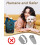 Controlo automÃ¡tico de latidos de cÃes com 3 modos de funcionamento, recarregÃ¡vel e ultrassÃ³nico para uso interior e exterior 3