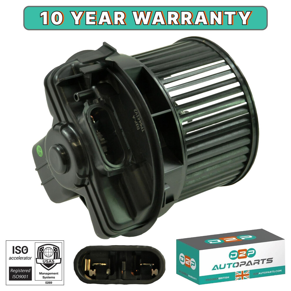 Heater Fan Motor Blower For Citroen C1 Peugeot 107 Toyota Aygo Fiat Vauxhall 5060245139311