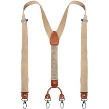 (A04) Mens Braces For Men 4 Clips Y-back 2.5cm Wide Heavy Duty Adjustable Elastic Mens Suspenders Durable Suspenders Strong Metal Clips