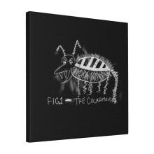 Canvas Print Only FIG.1 - THE COCKAMOUSE HIMYM Wall Art Poster Room Decor 18x18 inch No Frame