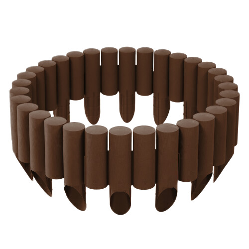 Gartenpalisade Cellfast, 2,3 m, braun