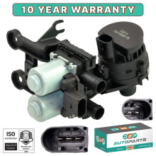 HEATER CONTROL VALVE FOR AUDI A6 ALLROAD C6 (4FH) 2.7 3.0 3.2 4.2 TDI TFSI