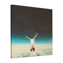 Canvas Print Only Falling With A Hidden Smile Wall Art Poster Room Decor 18x18 inch No Frame