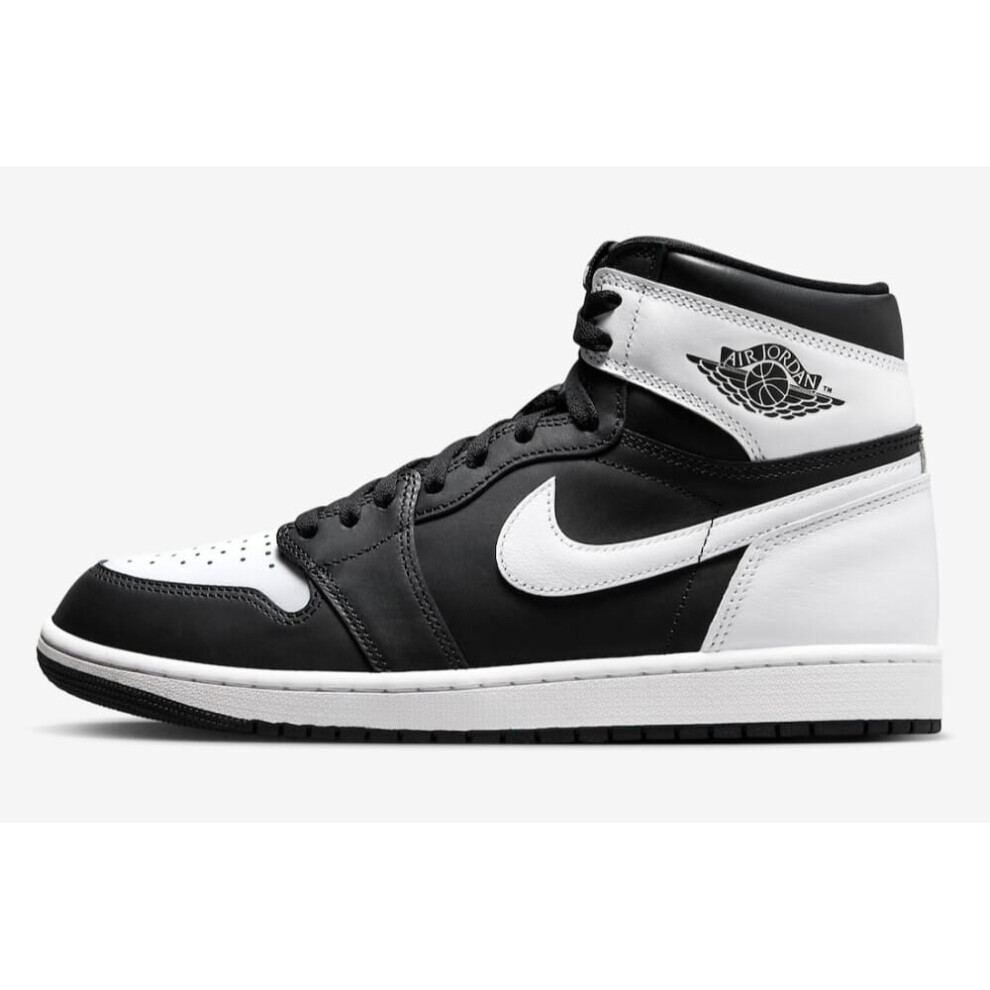 Nike (8.5) Air Jordan 1 Retro High Og Black/White-White Dz5485-010 Men's