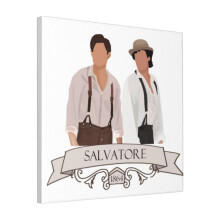 Canvas Print Only Salvatore Wall Art Poster Room Decor 18x18 inch No Frame
