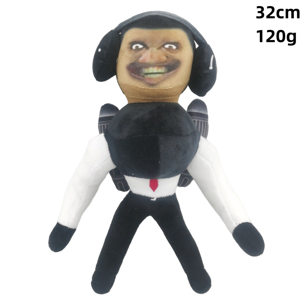 (Mutant Toilet Man) Funny Game Skibidi Toilet Plush Doll Toiletman