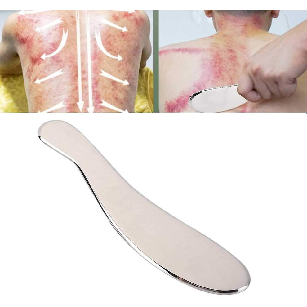 Gua Sha Tool - Stainless Steel Body Acupuncture Massage Scraper