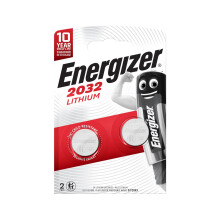 (CR 2032 2Pack) Energizer CR1216 CR1225 CR1616 CR1620 CR2032 CR2430 Lithium Battery 3V Coin Cell